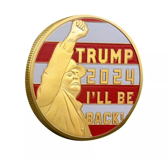 New 2024 Commemorative Coin Let's Be Brandon - Picture 3 of 4